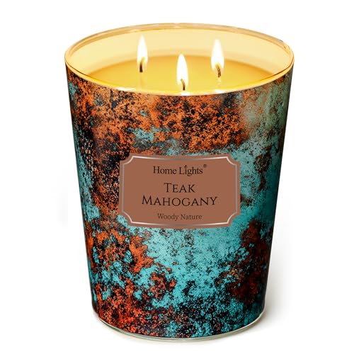 HomeLights Scented Candles | Large Jar 34 Oz Natural Soy