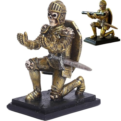 Support de stylo tête de mort accessoires bureau gothique - 2