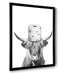 Highland Cow Wall Art