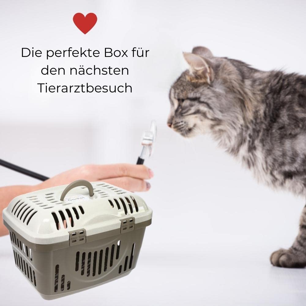 Transportbox Katze Oben Öffnen Stressfrei Dachöffnung Katzentransportbox Hunde Katzen Tiertransportbox Transport Box Katzenbox Transportbox Kaninchen
