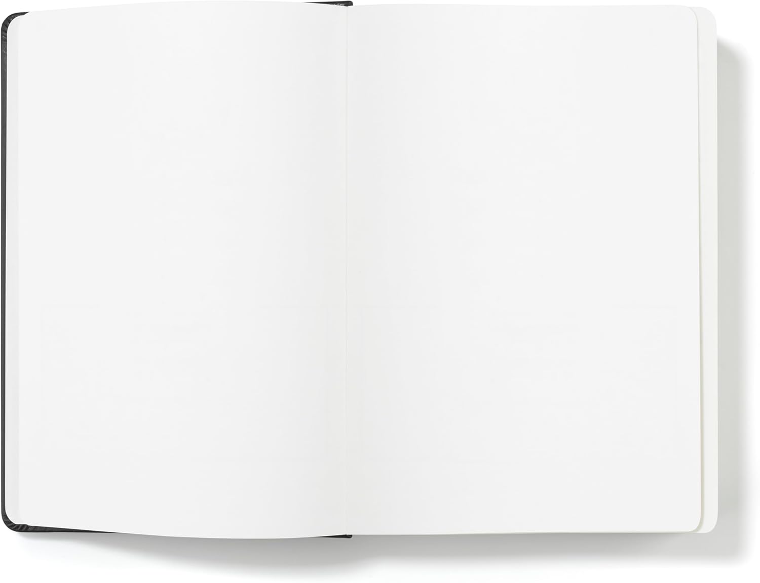 Wykeham's Executive Notebook – 8.5" x 5.5" – Customization Available (Black – Plain)
