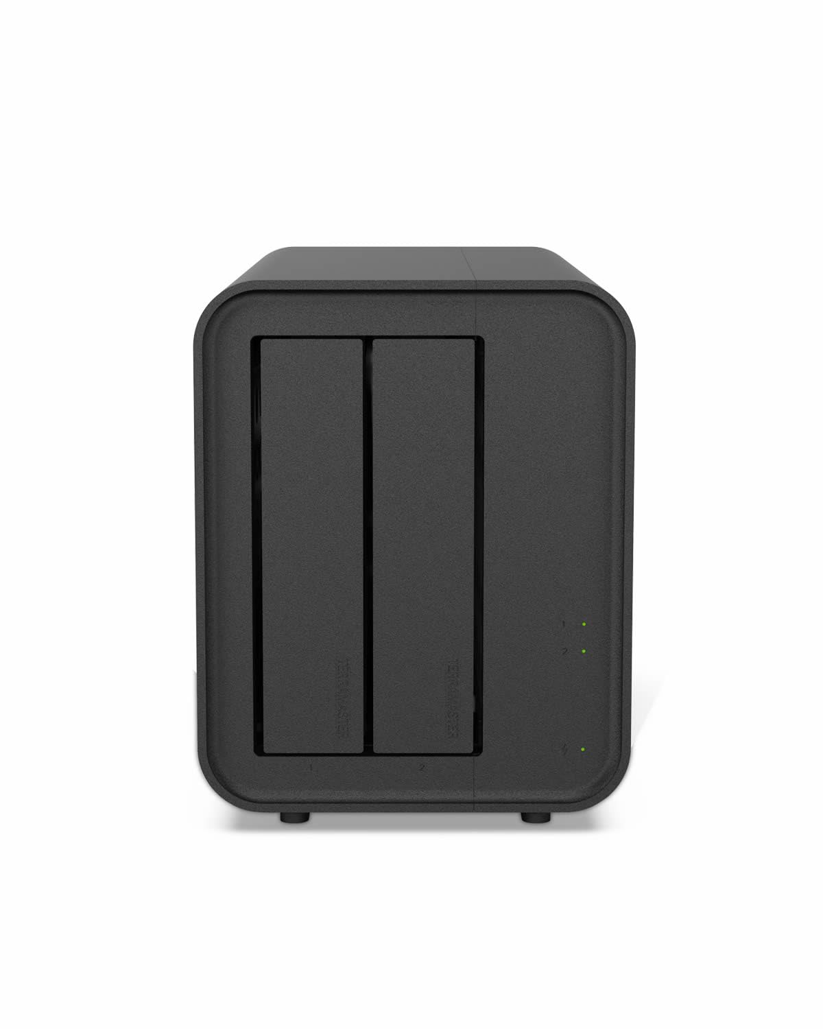 TERRAMASTER F2-212 NAS à 2 Baies - Quad Core Stockage Attaché au Réseau de Cloud Privé Personnel - avec des Solutions de Sauvegarde Riches (sans Disque)
