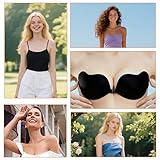 HuaCommerce 2 Pack Sticky Bra Push Up for Women – Strapless Backless Adhesive Bra with Nipple Covers & Tape for Backless Dresses, Weddings & Swimwear (Cup C) - Image 6