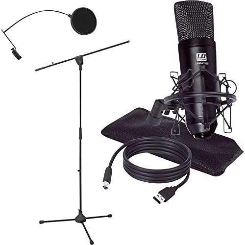 Pack microphone LD Systems ldpodcast2 pour éliminer les bruits de fond en direct
