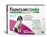 ANTIPARASSITARIO FRONTLINE COMBO 3 DOSI CANI GRANDI 20-40 KG SPOT ON ANTIPULCI