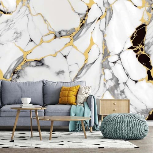 Image of Self-Adhesive Wallpaper & Wall Stickers, Gray White