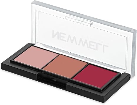 New Well 3 Pcs Eyeshadow Palette No: 02 Göz Farı Paleti
