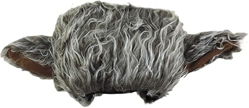 Miniatura 2 de Novedad Furry Wolf Ear Hat Gris Marrón