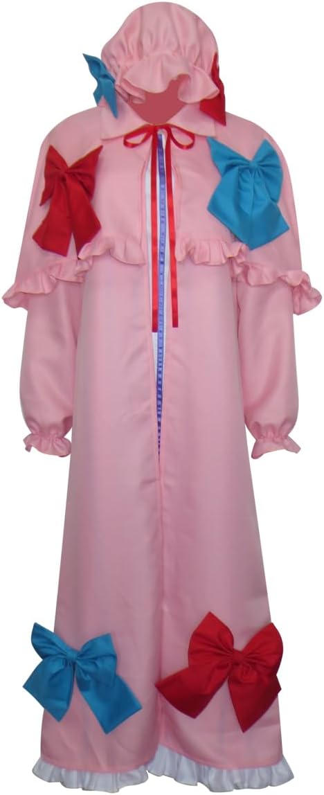 Pink Coat with Cape White Stripe Dress and Hat