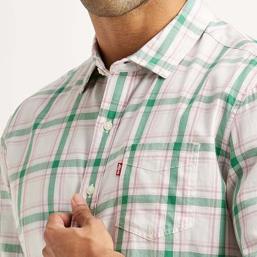 Image of Levi's Men's Checked Slim Fit Shirt