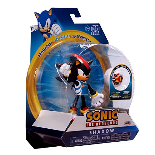 Sonic The Hedgehog 4" Rugby Shadow Action Figure #TOP6