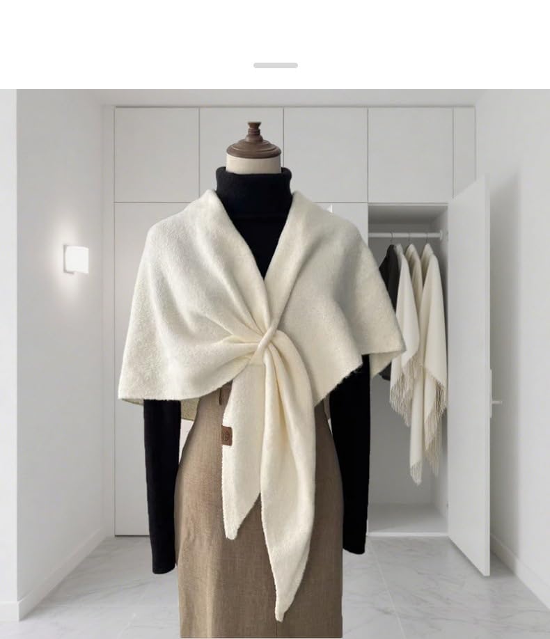 Pashmina Shawl Wraps Women Knitted Shawls and Wraps Cardigan Cape Cashmere Shoulder Top Sweater Shawls Scarf2