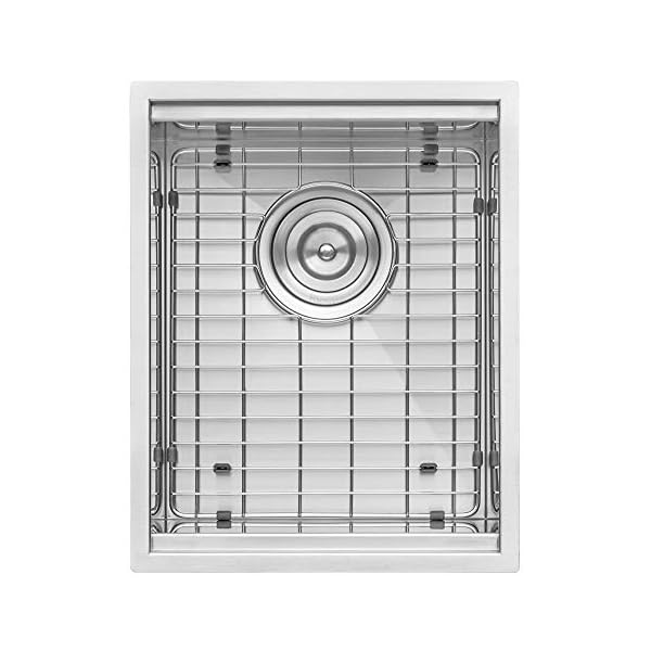 RVH Tiefteilspüle Workstation 15 Inch Edelstahl gebürstet – Bild 8