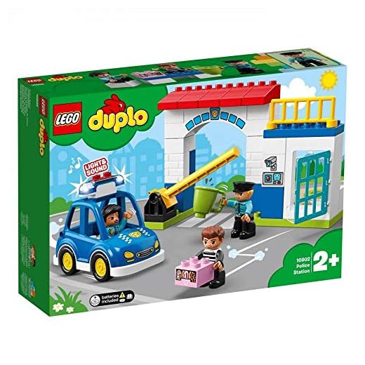 LEGO DUPLO Town Police Station 10902 Building Blocks (38 Pieces)