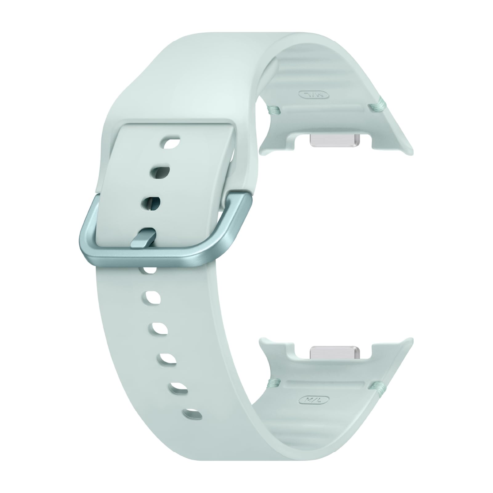 Samsung Galaxy Watch 8 Series Sport Band, Rubber, Dynamic Lug System, Flexible Fit, Breathable, Compatible with Galaxy Watch 8 and Watch 8 Classic, M/L Mint