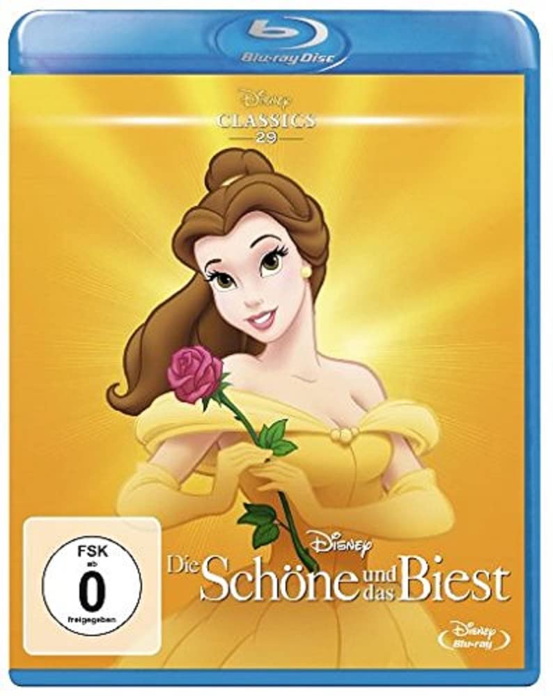 The Beauty and the Beast Disney Classics 29 Walt Disney Film Blu Ray New & OVP