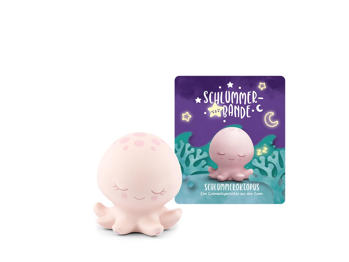 tonies Hörfigur für Toniebox, Schlummerbande - Schlummeroktopus: Eine Gutenachtgeschichte aus dem Ozean, Hörspiel für Kinder ab 3 Jahren, Spielzeit ca. 40 Minuten
