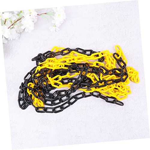 SOLUSTRE 3 Rolos cerca de arame preto cadeia de segurança de iluminação trapiche armazon cadeia de b