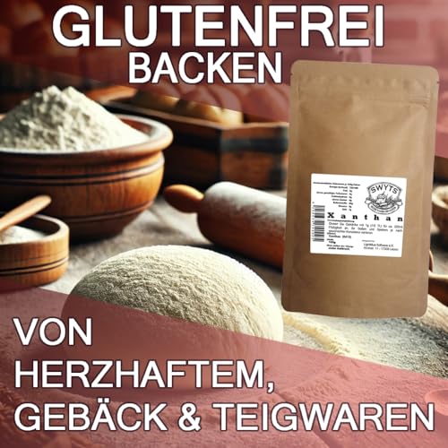100g Xanthan - Zutaten und Zusatzstoffe von SWYTS - für einen besseren Erfolg in der Küche