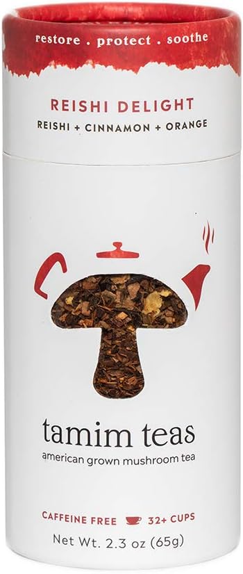 TAMIM TEAS Reishi Delight Tea, 2.3 OZ