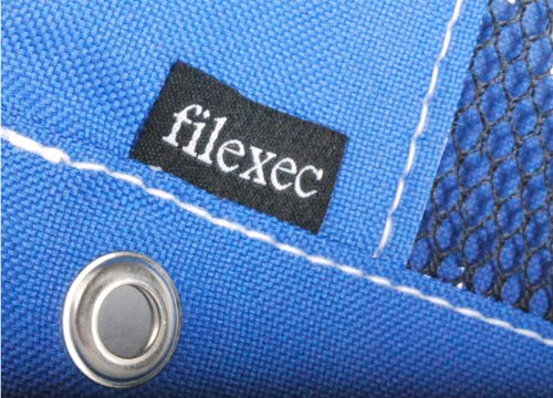 Filexec Products Soft Touch Pencil Pouch (18271),Blue #TOP1