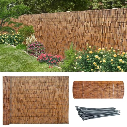 Valla Jardin Exterior Ocultación Privacidad Balcon Exterior Cañizo Jardin Ocultacion Balcon Celosias Para Terraza Exterior Brezo Ocultacion Valla De Caña De Bambu Natural Seto Artificial Ocultacion