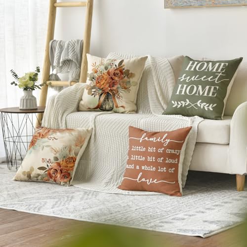 Housse de coussin lavable lot de 4 pour protéger rénover un canapé