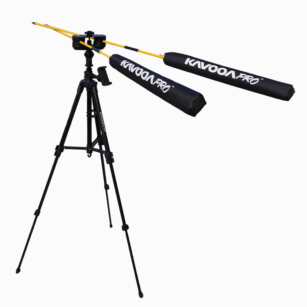 Golf Swing Trainer - 360 Degree Alignment Sticks, Tripod & Smartphone Holder - Premium Golf Training Aid Toolkit for Mastering Your Technique - Essential Golf Swing Training Aid