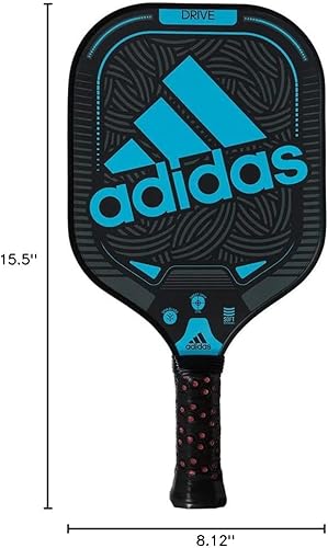 Miniatura 3 de Adidas Drive Pickleball Paddle - Superficie de fibra de vidrio - Reforzado con carbono - Nido de abeja de polipropileno de baja densidad - Con grano
