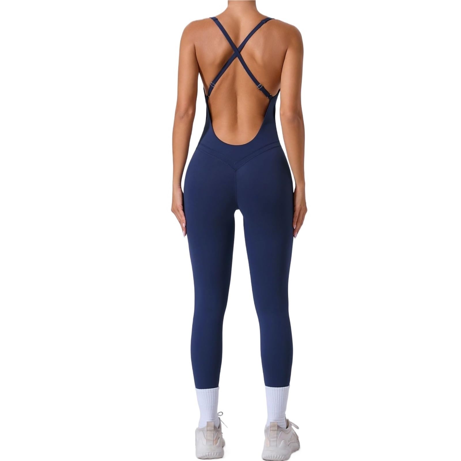 Mono de una pieza for mujer, for entrenamiento, fitness, yoga, ropa deportiva 25