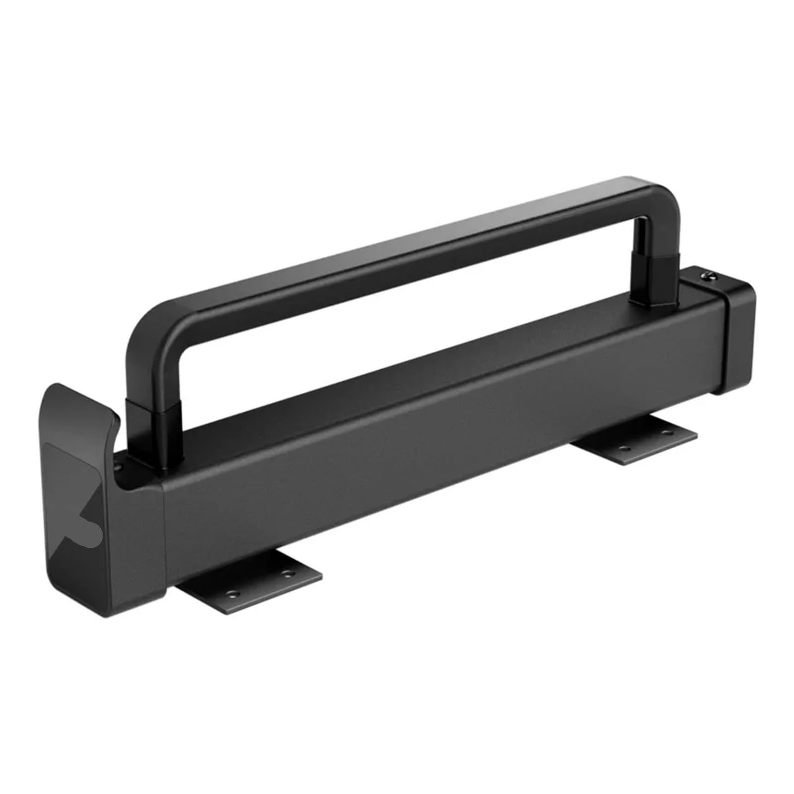 PFMSAAF pull out clothes rail Wardrobe Sliding Rail Pants Hanger Track Organizer Closet Retractable Hanging Clothes Pull Out Rod Top Mount Holders Rack for home(Plain Black 46cm)