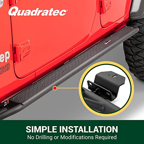 Escalones laterales Quadratec aluminio para Jeep Wrangler JL miniatura 4