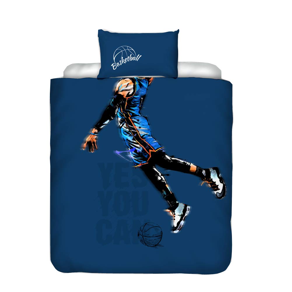 Housse de couette basketball 3D pour transformer la chambre d'un adolescent passionné