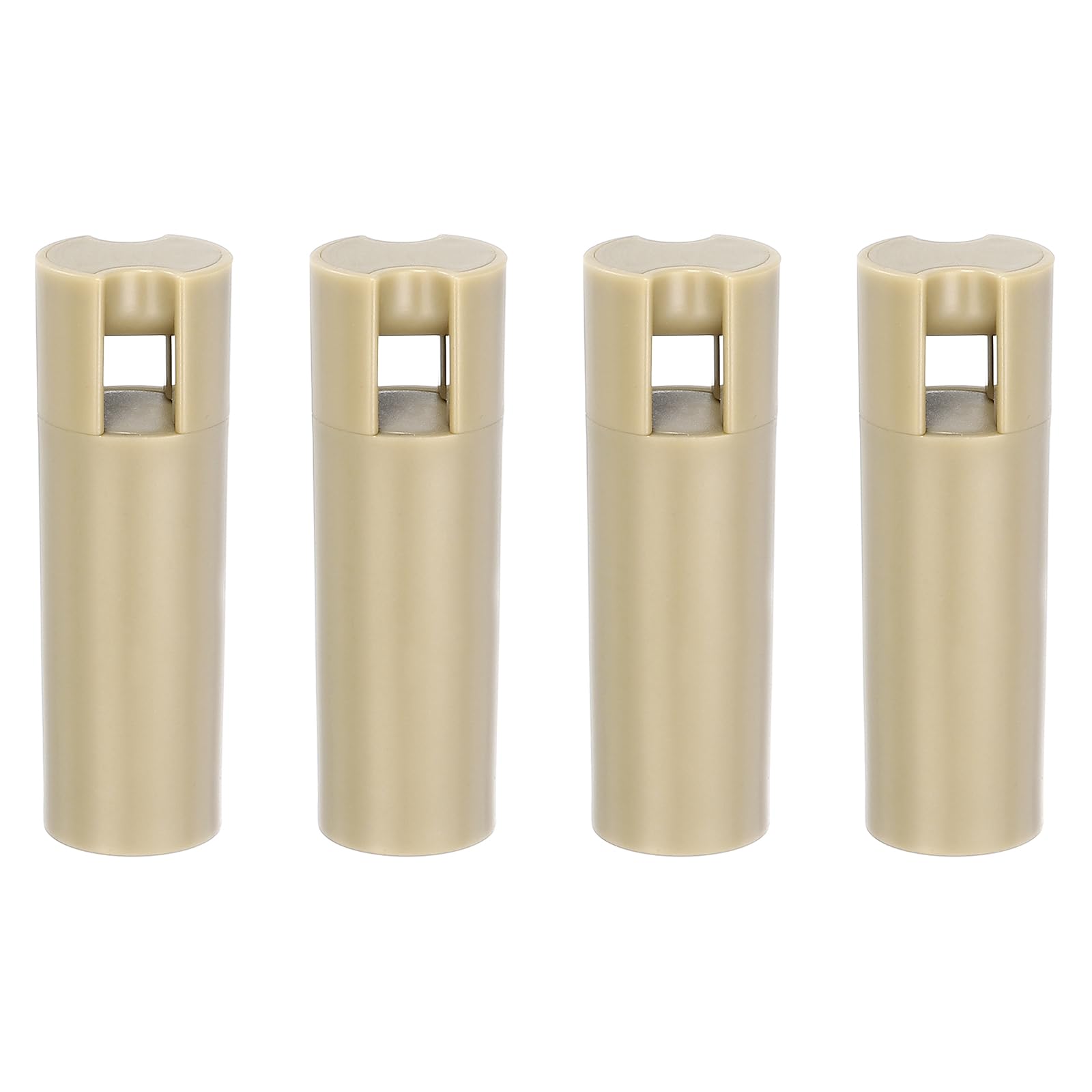 Pomos de cordón uxcell para persianas | Borlas de plástico marrón de 75 mm x 4 unidades