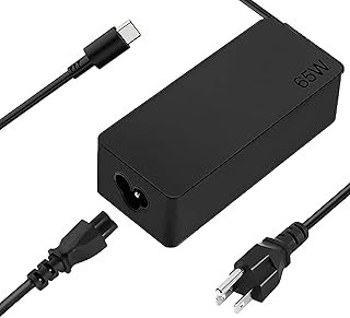 USB C Laptop Charger 65W/Lenovo Thinkpad Charger Apply to Thinkpad t480,Lenovo Yoga Chromebook,Lenovo Yoga C930-13,Yoga S730-13,Yoga 920-13,Yoga 730-13,IdeaPad 730s-13,GX20P92530,ThinkPad X1 Carbon