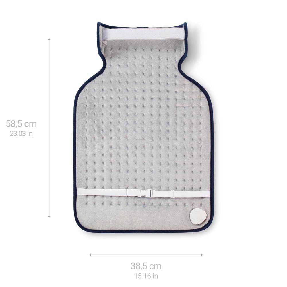 medisana HP 460 Neck and Back Heating Cushion, Heat Cushion with 3 Temperature Levels, Overheating Protection, Automatic Shut-Off, Washable, for Back, Neck and Shoulder