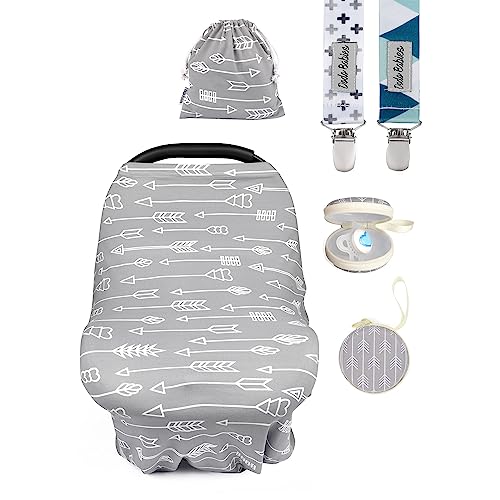 Dodo Babies Stillschal für unterwegs für Stillen - Autositzbezug...