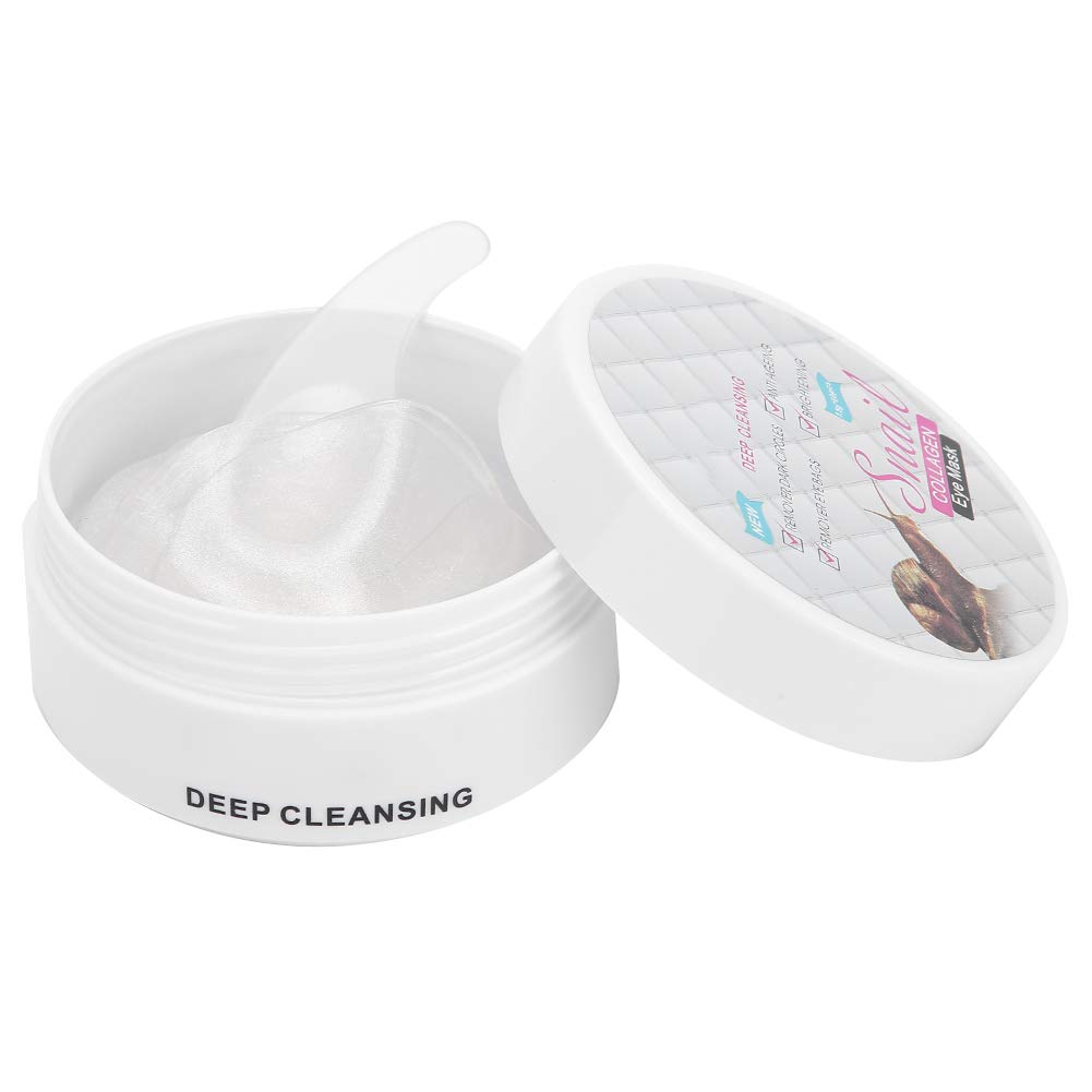 Eye Moi 8×8×4 Peimei 60pcs Snail Collagen Eye Patch Soothing Eye Bag Dark Circle Removal Eye Patch