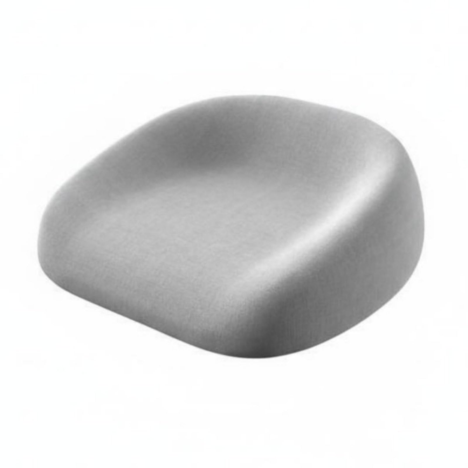 Child Heightening Seat Pad High-Density Sponge Fill Kids Chair Booster Pad Young Child Dining Booster Seat Non-Slip Bottom, Gray, 6-8cm-image-25