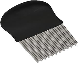 Nóż falisty, stal nierdzewna, nóż do ziemniaków, ziemniaków, falisty, frytek, owoców, warzyw, sałatek, narzędzie do krojenia