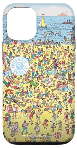 ウォーリーをさがせ the Beach Scene Front & Back スマホケース iPhone 12/12 Pro 用