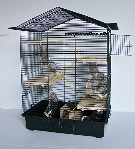 Super Hamsterkäfig, Hamsterburg Nagerkäfig, Käfig CH3 in beige