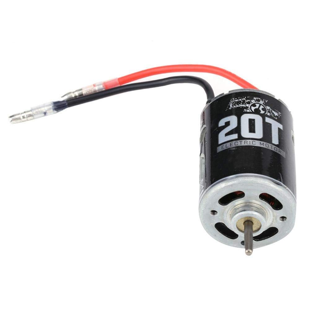 Tbest Motor RC, Conjunto Combinado de actualización Motor eléctrico 20T 35T 540 para Coche Control Remoto a Escala 1/10(35T) Accesorios De Modelo