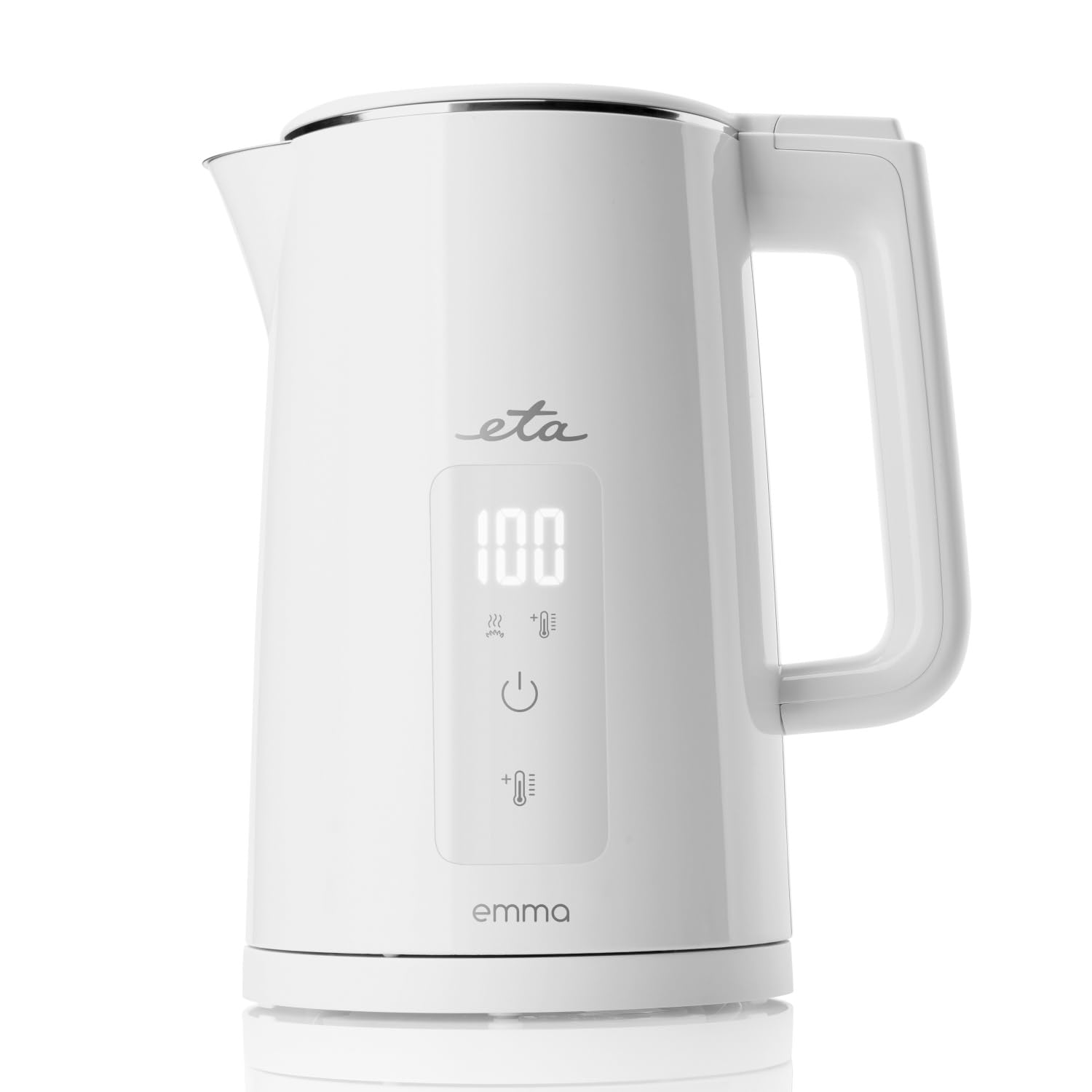 Bouilloire à thé réglable sans risque de brûlure double paroi 1,5 l