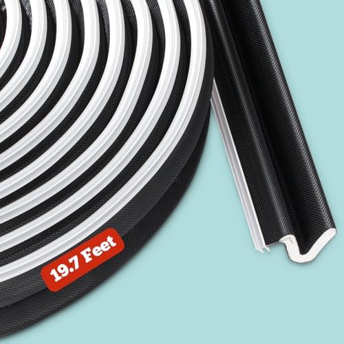 Door Weather Stripping, 19.7/32.8 Feet Seal Strip for Door Window Q