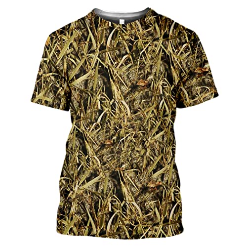 T-shirt d'été décontracté homme imprimé 3D Ct85 pour exprimer votre amour de la nature