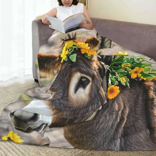 Couverture lit réversible flanelle canapé camping toutes saisons - 7