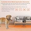 Wireless Dog Fence, Newest 3-in-1 Pet Containment System with Forbidden Zone + Dog Training Collar Function for Indoor & Outdoor, Portable IPX7 Waterproof Wireless Fence