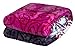 Everydayspecial Archangel Micro-Plush 2ply King Blanket - Ivy Hot Pink