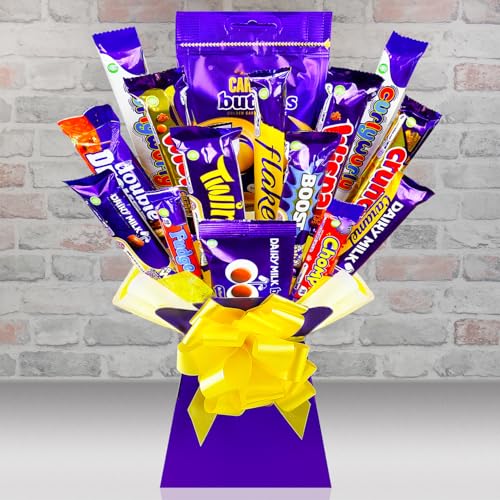 Chocolate Bouquet full of Dairy Milk Chocolate Bars - This Chocolate Hamper is Perfect for Birthday Gifts For Men or Women - Image 2